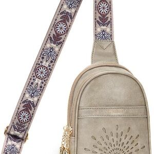 Forever Young Shimmering Silver Backpack